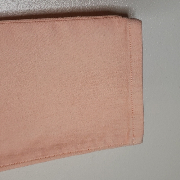 Michael Michael Kors Izzy Skinny Ankle Cropped Jeans Pant Dusty Coral Designer - Picture 7 of 14